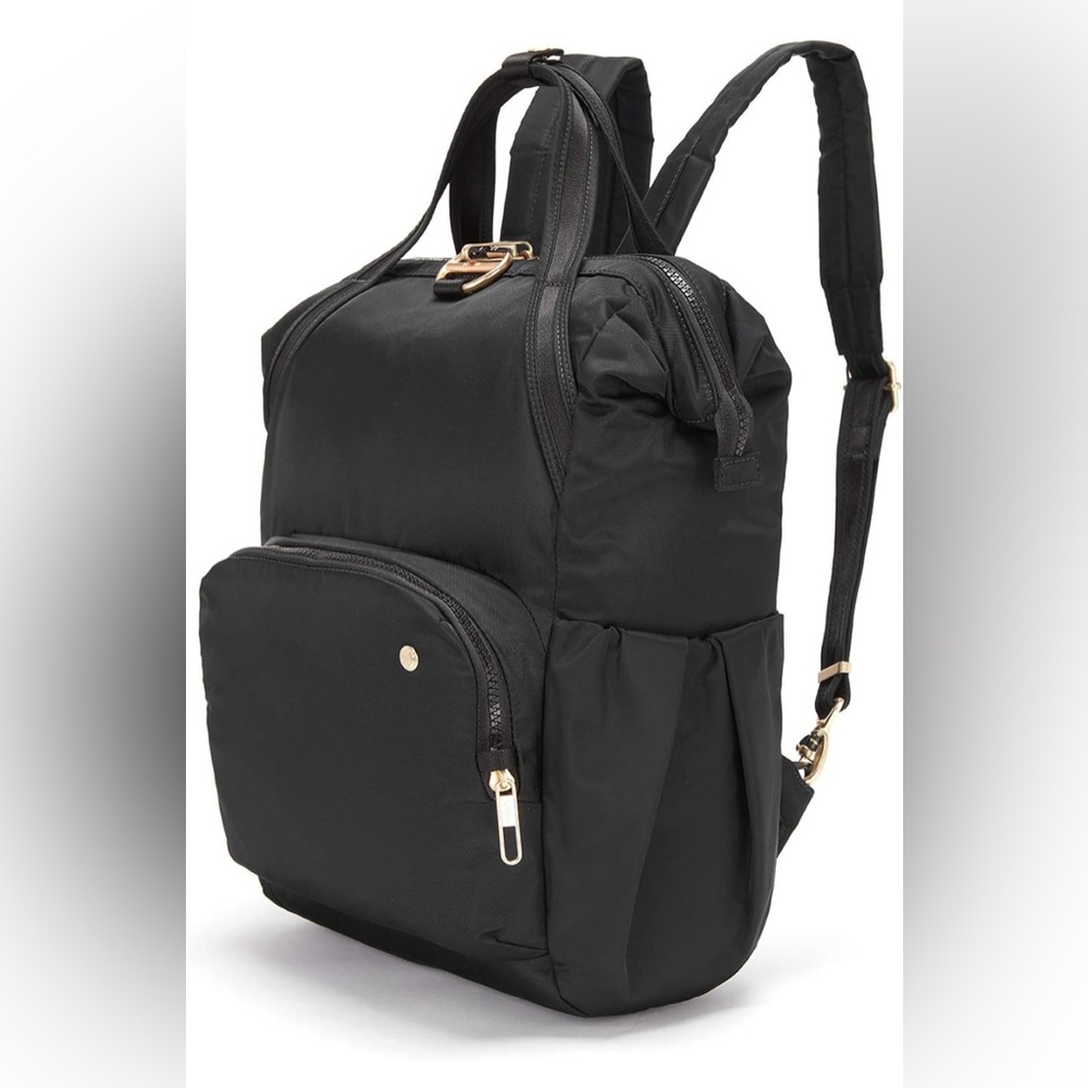 PacSafe - Women's Citysafe CX 17L Anti Theft Backpack-Fits 16 inch Laptop, Black